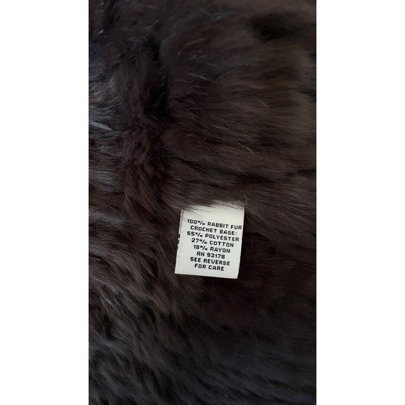 The Cashmere Project 100% Rabbit Fur Jacket Size Small - Picture 6 of 7